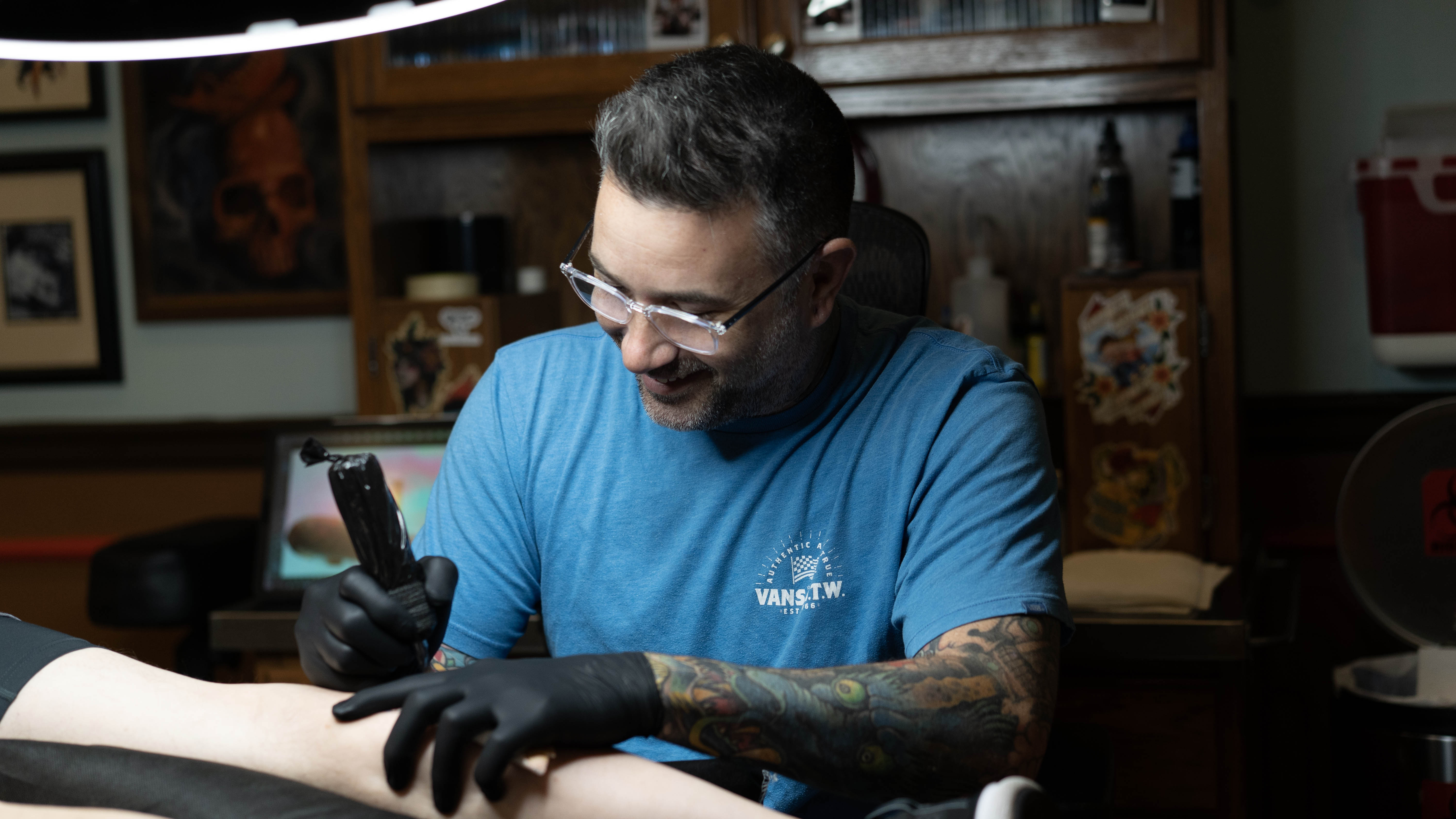 Brian Bennett Japanese tattoo artist working at Ink and Dagger Roswell Georgia Atlanta